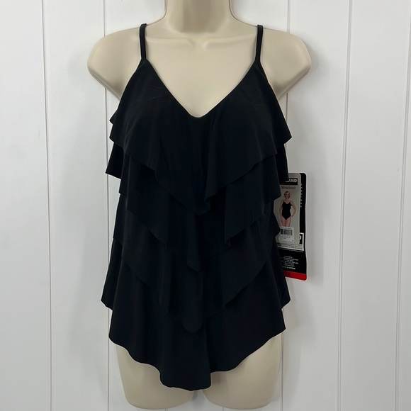 Miraclesuit Other - 🆕NWT Miraclesuit Tankini Top Fierce Halter Black Multiple Sizes Available
